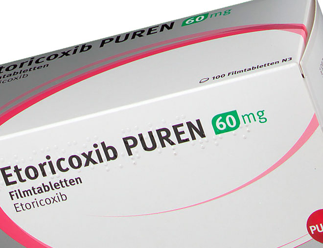 упаковка таблеток эторикоксиб 60 мг