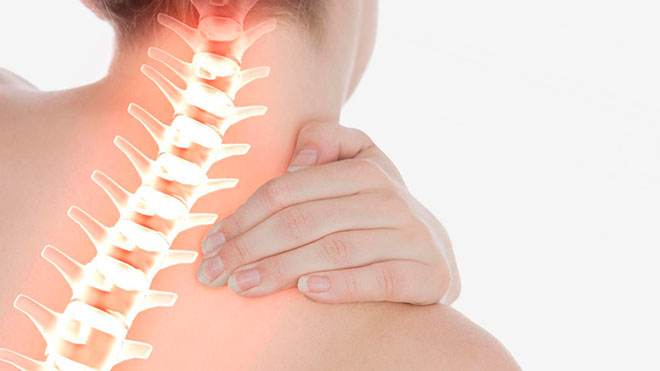 шейный отдел позвоночника у девушки