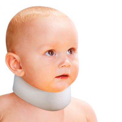 Бандаж на шею младенцу